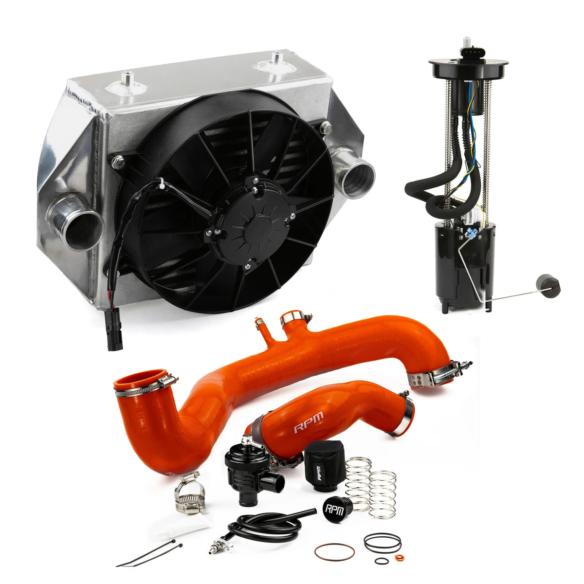 2017-2019 Can-Am X3 120HP to 170+HP Upgrade kit X3 Big Core Intercooler, Fuel Pump & Silicone