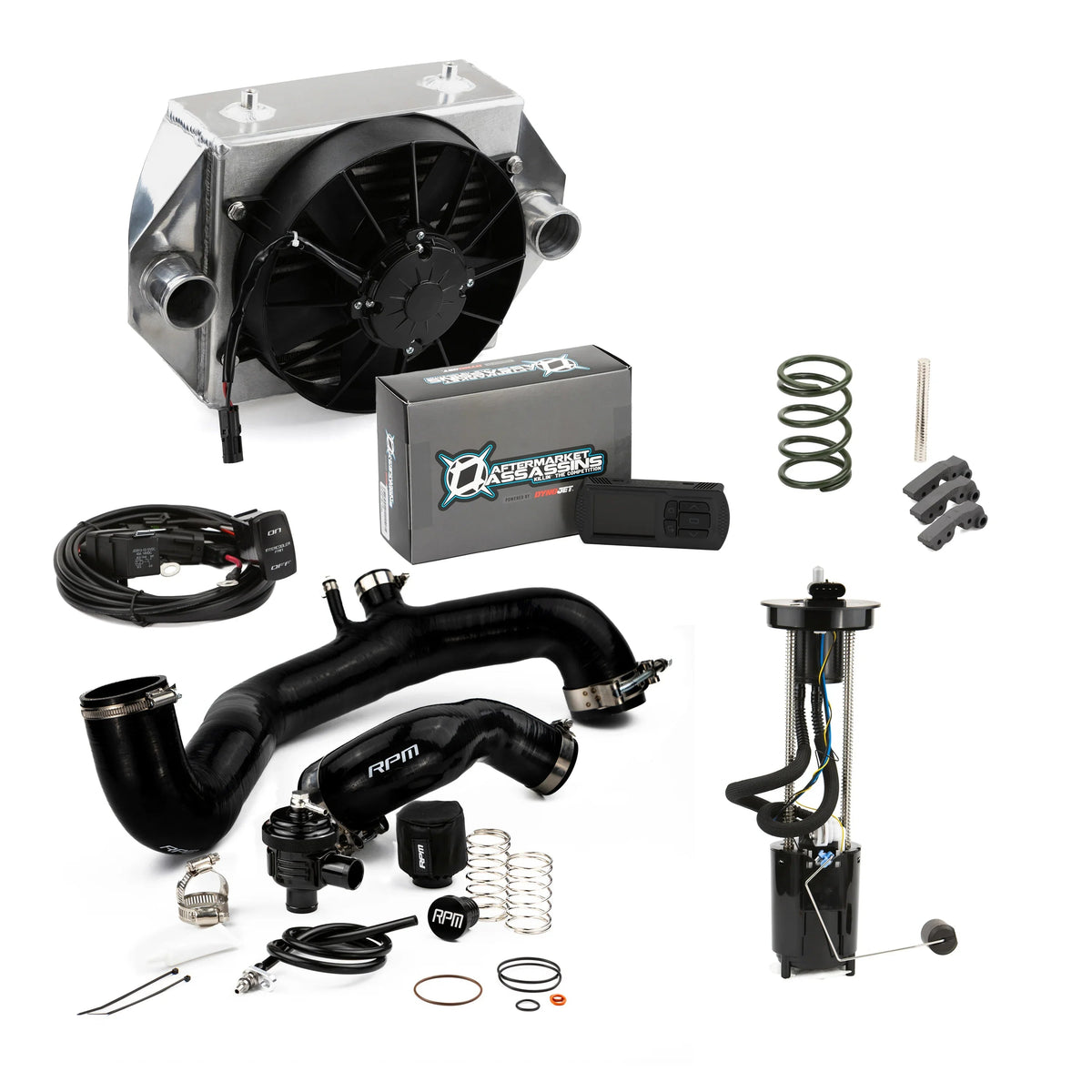 17-19 X3 120HP to 205HP COMPLETE Upgrade Kit X3 Big Core Intercooler Kit + TUNER