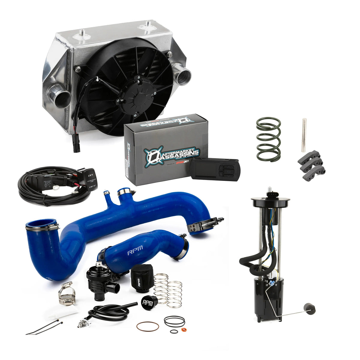 17-19 X3 120HP to 205HP COMPLETE Upgrade Kit X3 Big Core Intercooler Kit + TUNER