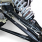 6061 billet aluminum construction detail on Can-Am X3 tie rod