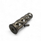 CNC billet aluminum construction detail on Can-Am X3 gunmetal grab handle