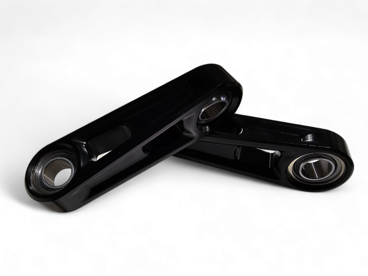 2017+ Can-Am X3 Maverick Volt Front Sway Bar Links (Black)