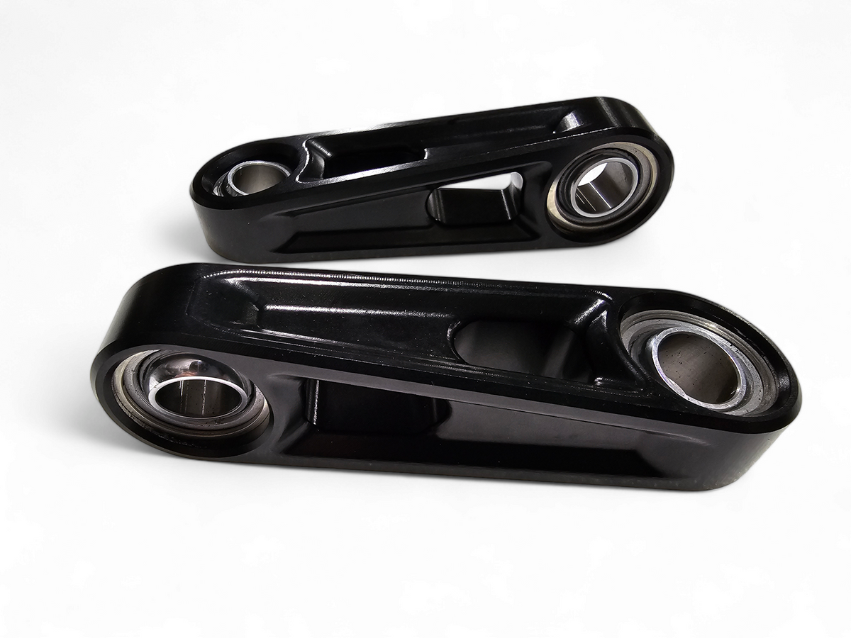 2017+ Can-Am X3 Maverick Volt Front Sway Bar Links (Black)