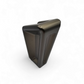 Ergonomic grip shape of Can-Am X3 gunmetal shift knob