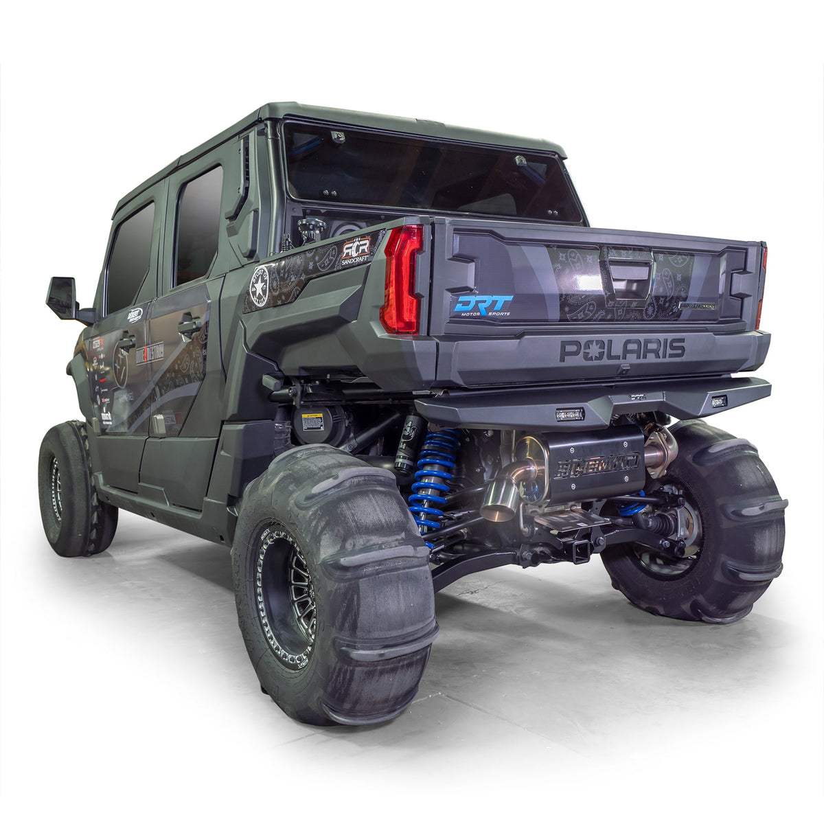 Polaris Xpedition rear bumper installed on vehicle