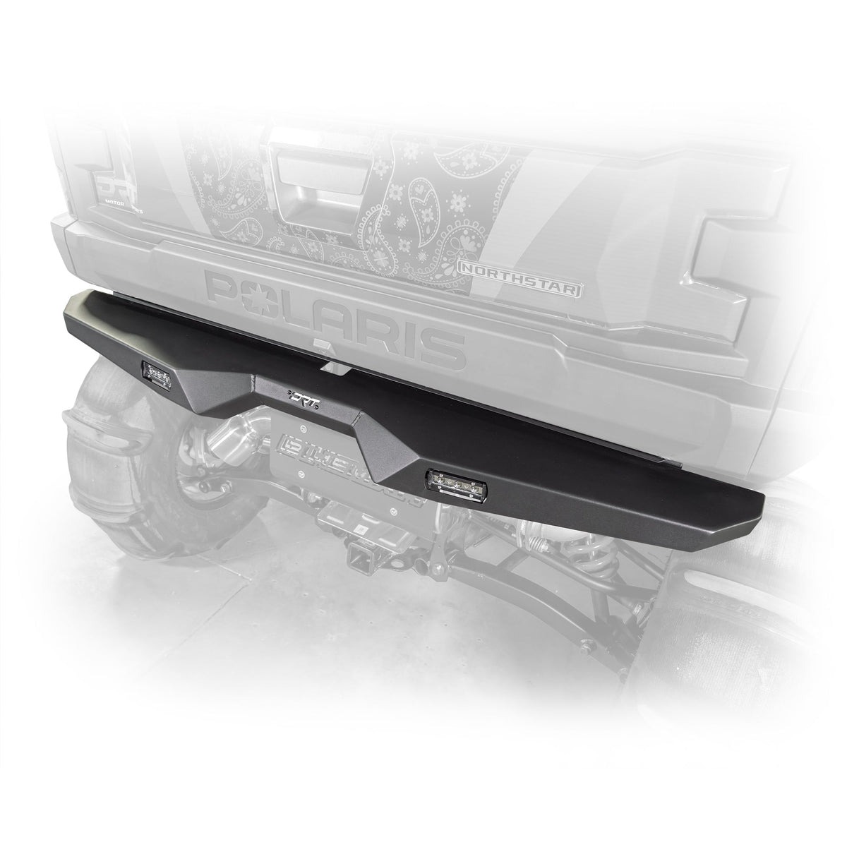 Polaris Xpedition rear bumper installed on vehicle