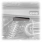 Polaris Xpedition license plate bracket laser-cut steel