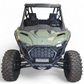 Steel weld and construction detail on Polaris RZR Pro XP front winch bumper