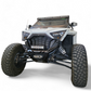 Satin black panel detail on Polaris RZR Pro XP front winch bumper
