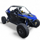 Steel construction detail on Polaris RZR Pro R 2-seat rock sliders