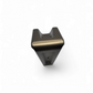 Direct bolt-on threading detail on Polaris RZR gunmetal shift knob