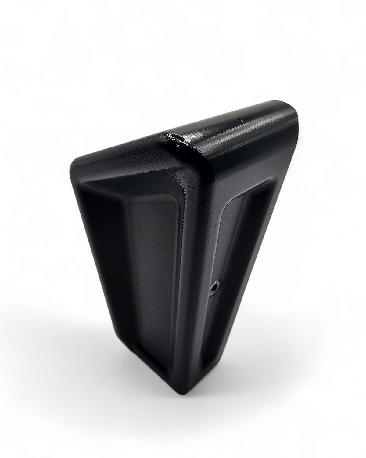 CNC billet aluminum construction detail on Polaris RZR shift knob