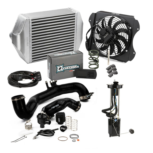 20-22 X3 120HP to 205HP COMPLETE Upgrade Kit X3 Big Core Intercooler Kit + TUNER