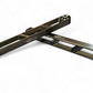 Misalignment spacer detail on Polaris RZR Pro XP gunmetal rear sway bar link