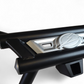 AMP Rear Bumper on Can-Am Maverick R shown with Volt Tire Carrier mounted, demonstrating seamless compatibility