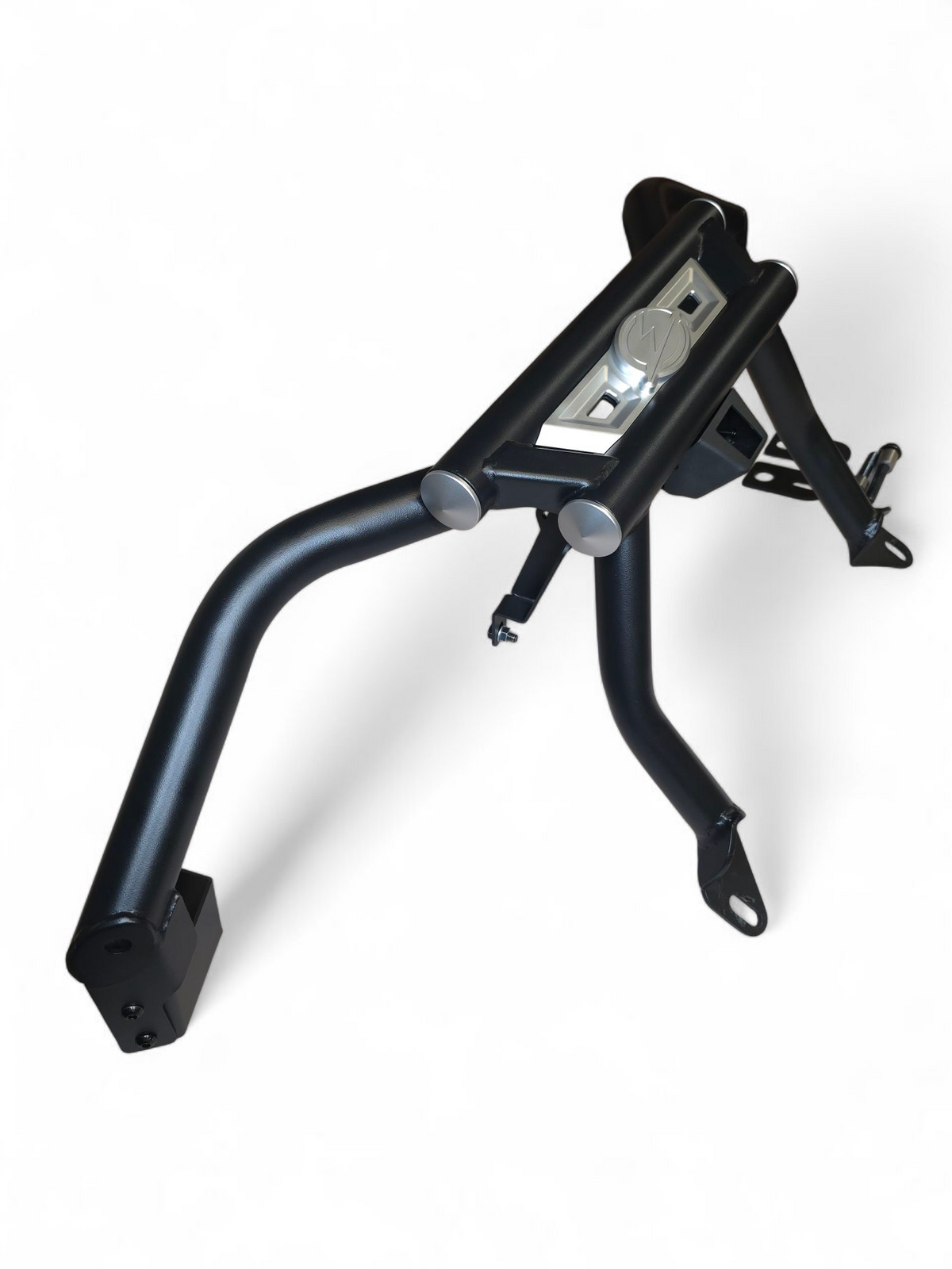 AMP Rear Bumper installed on 4-seat Can-Am Maverick R Max showing fitment