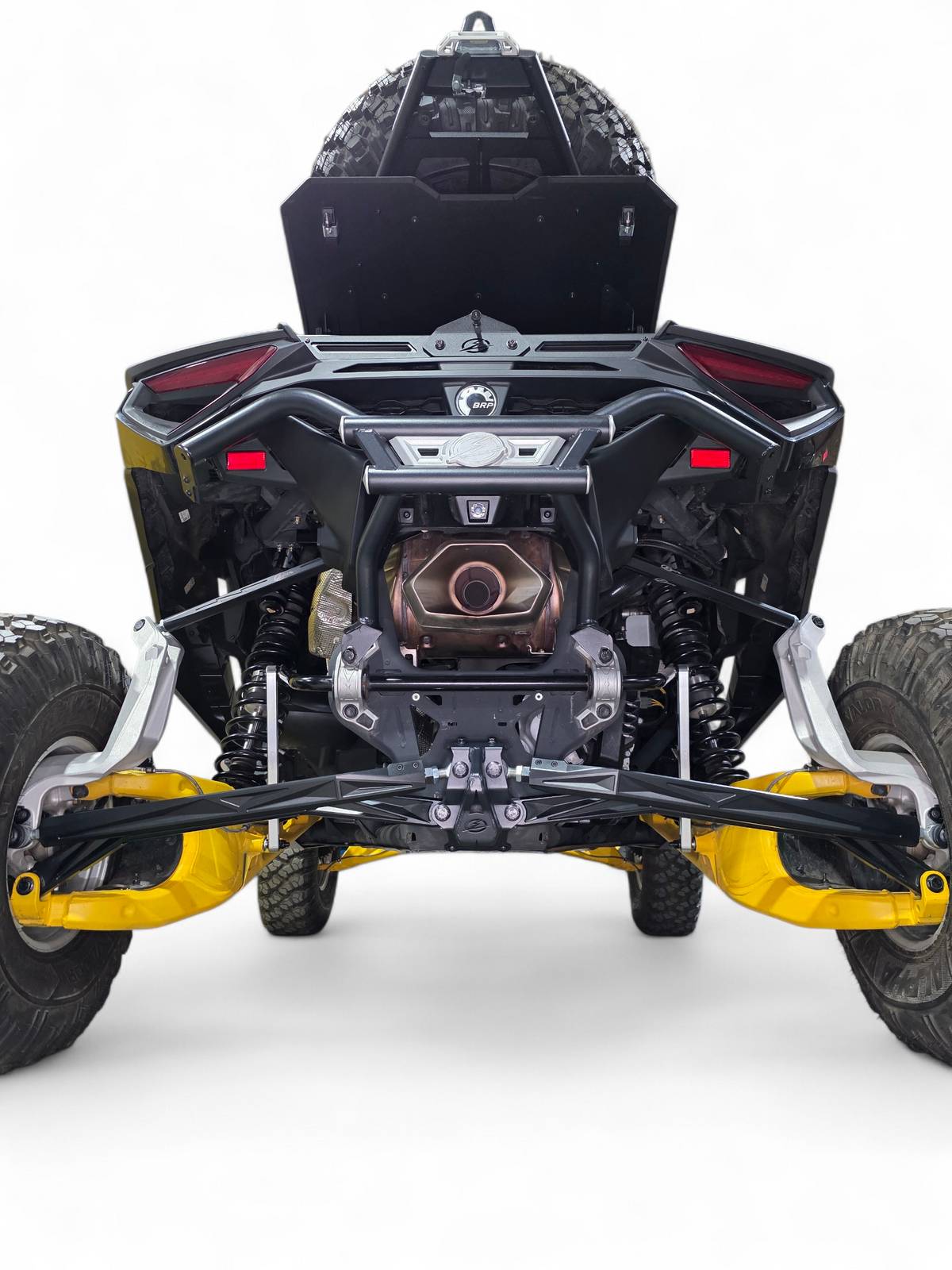 2024+ Can-Am Maverick R High Clearance Adjustable Radius Rods (Black)