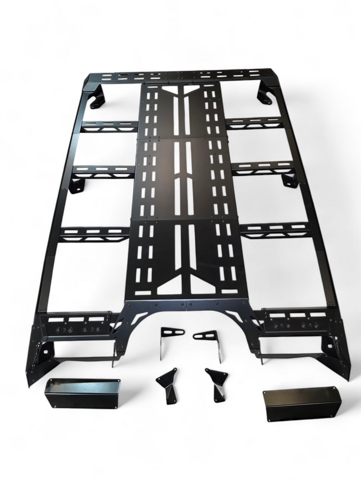 Overhead view of the Roof Rack for a Can-Am Maverick R Max