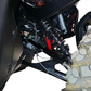 Machined billet aluminum detail on Can-Am Maverick R black tie rod