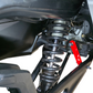 Anodized black finish detail on Can-Am Maverick R billet tie rods