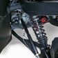 Bolt-in installation detail on Can-Am Maverick R billet tie rods