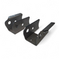 Can-Am Maverick R trailing arm pivot gusset shown solo displaying full 11-gauge steel bracket
