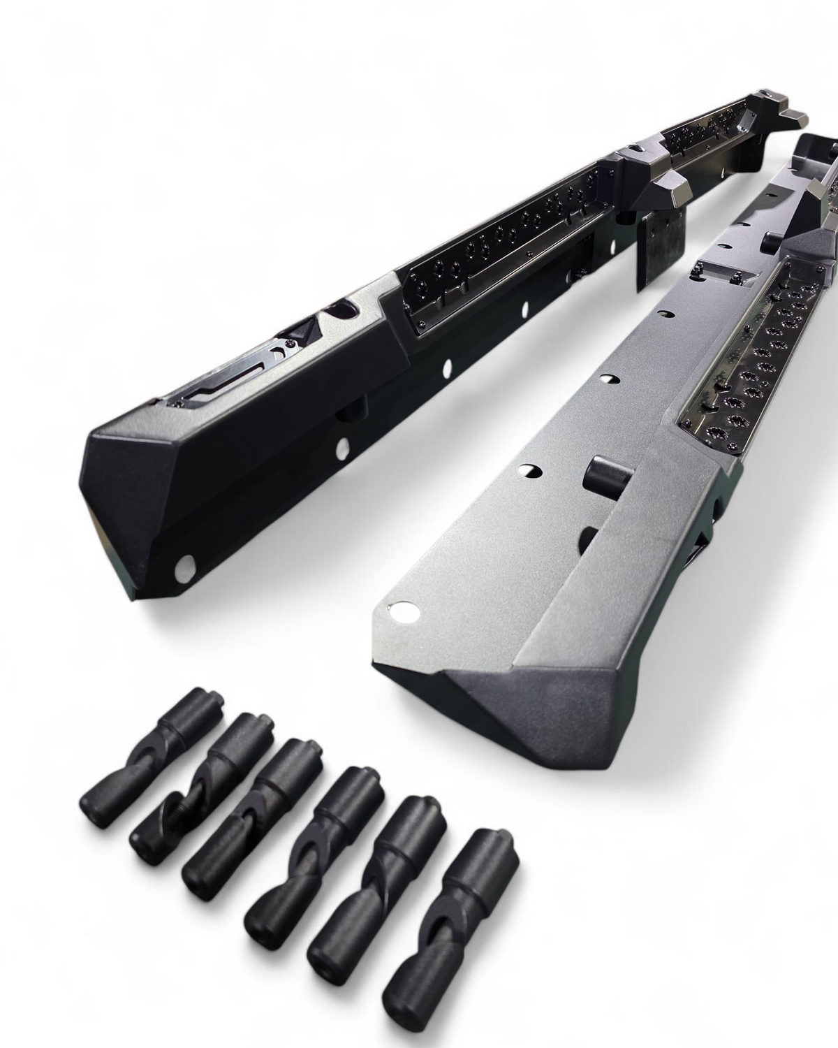 Non-slip side step shown for easier entry on Polaris Ranger XD 1500