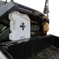 Overhead view of Polaris Ranger 1500 Headache Rack showing mounting layout
