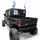Corner and weld detail on Polaris Ranger 1500 Headache Rack showing build quality