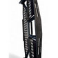 Black metal frame on a white background