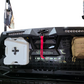 Bolt-on mounting detail on Polaris Ranger 1500 Headache Rack