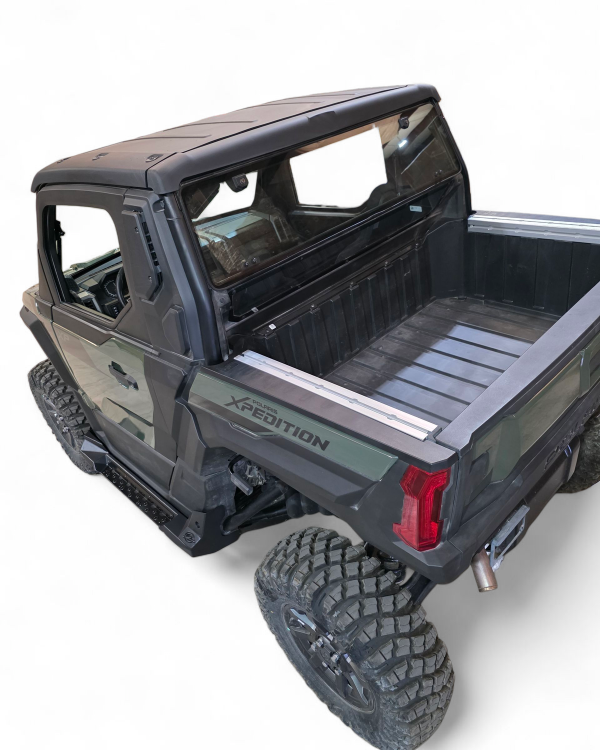 Polaris Xpedition 2-seat Rock Steps shown solo displaying full steel construction