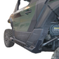 Passenger side rock step on Polaris Xpedition showing frame protection