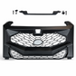 Angled view of Polaris Xpedition Volt front grille showing steel finish