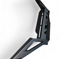 Polaris Xpedition Volt Series Winch Front Bumper shown solo displaying full steel construction and two-tone finish
