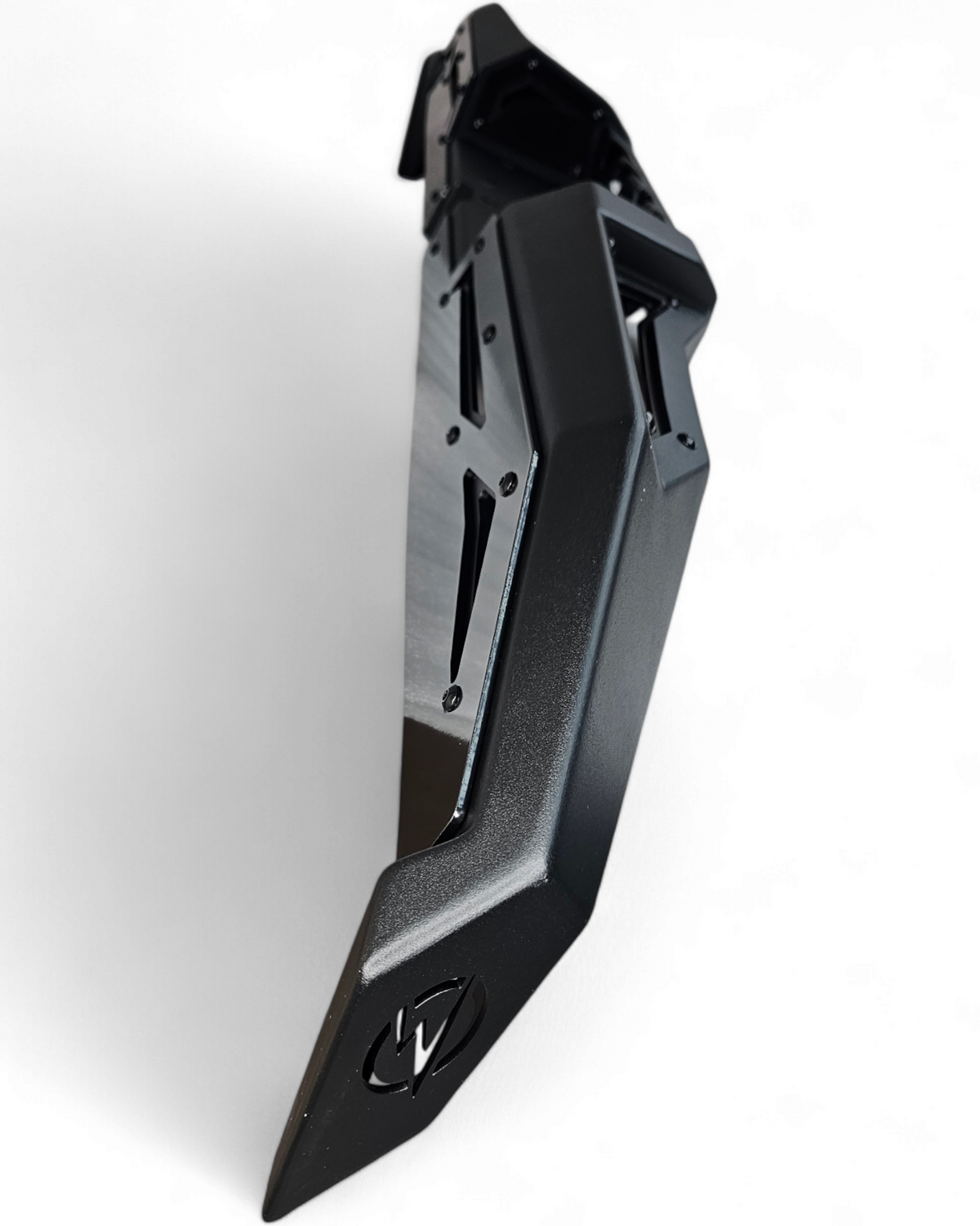 Body line fitment detail where Polaris Xpedition rear bumper meets the bodywork