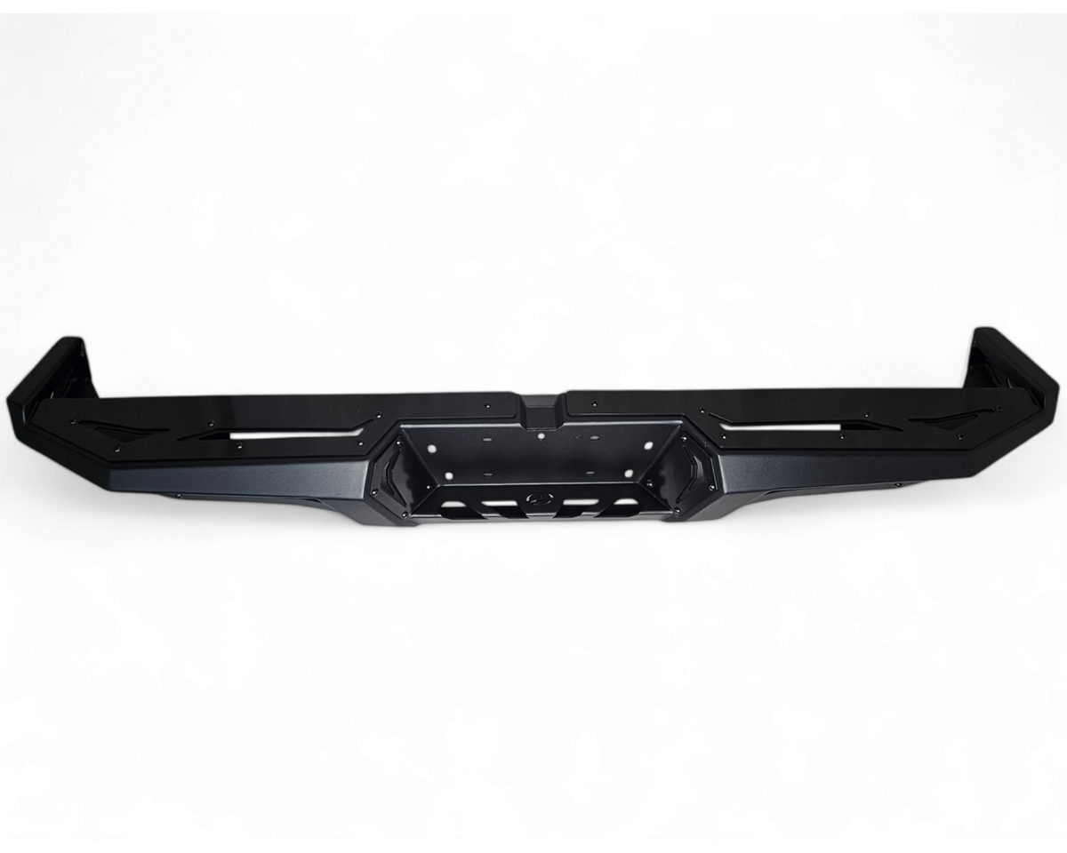 Tail light protection detail on Polaris Xpedition Volt rear bumper