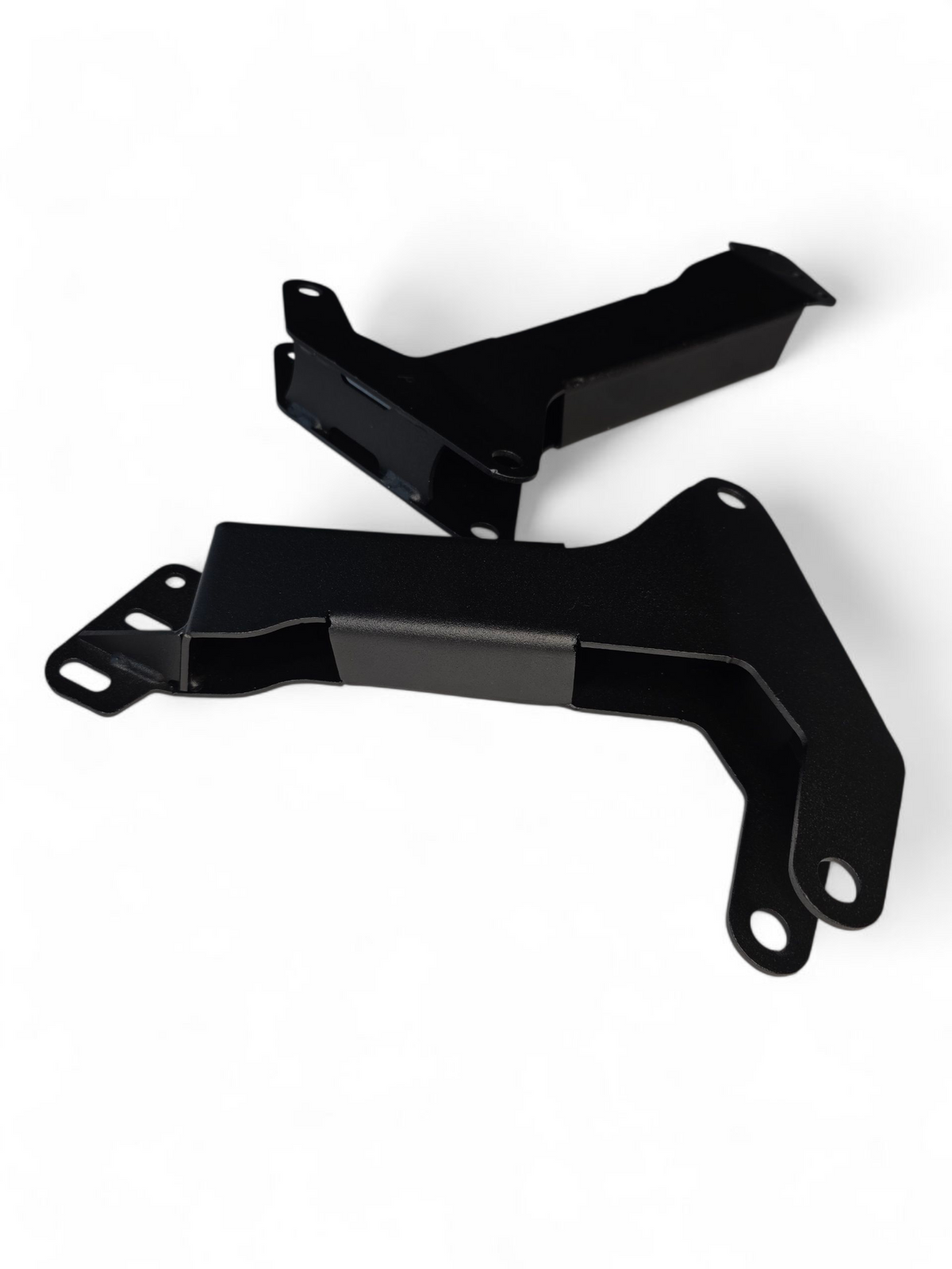 mounting bracket detail on Can-Am Maverick R EOD Volt Tire Rack