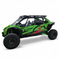 E-Track accessory rail detail on Kawasaki Teryx H2 roof rack