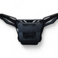 Fairlead mounting point detail on Polaris RZR Pro XP front winch bumper