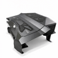 Driver side view of Baja Bed Box installed on Kawasaki Teryx H2
