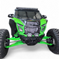 Volt Series Front Winch Bumper installed on 2026 Kawasaki Teryx H2 showing steel construction and hammer black finish