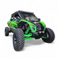 Hidden winch mount detail on Kawasaki Teryx H2 Volt front winch bumper