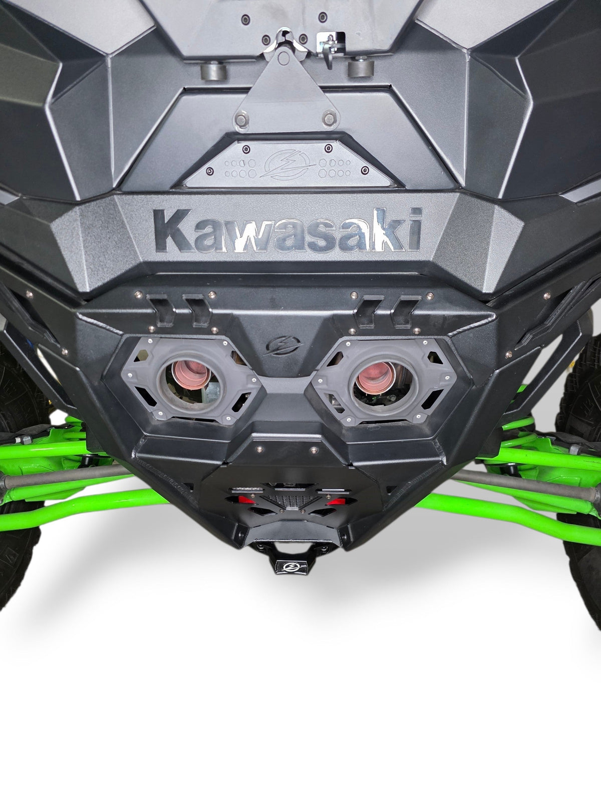 Kawasaki Teryx H2 tow point mounting hole detail