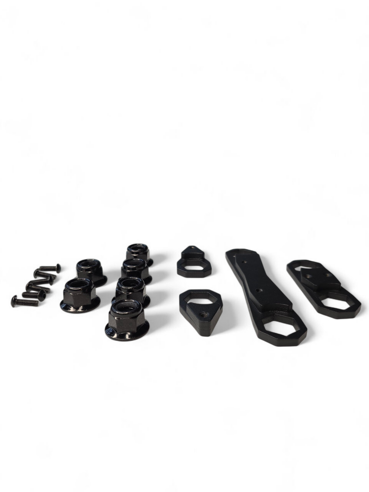 Upper nut retainer plate for the Can-Am Maverick R rear link nut plate kit