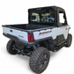Driver side rock slider installed on Polaris Ranger XD 1500 2 seat