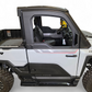 Passenger side rock slider on Polaris Ranger XD 1500 showing frame protection