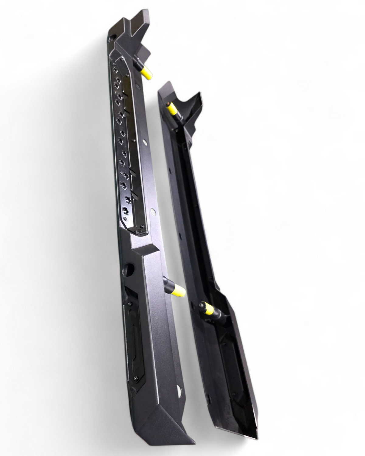 Non-slip side step shown for easier entry on Polaris Ranger XD 1500