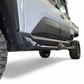 Bolt-on mounting detail on Polaris Ranger XD 1500 rock sliders