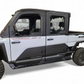 Non-slip grip step surface detail on Polaris Ranger XD 1500 rock sliders